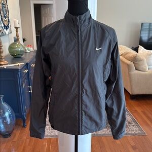 Nike Gray Windbreaker Jacket